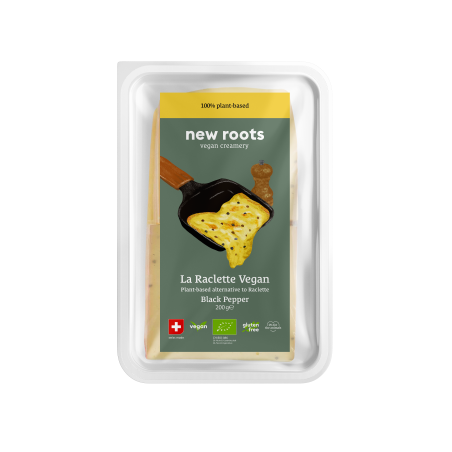 LA RACLETTE VEGAN AU POIVRE NOIR 200G - NEW ROOTS