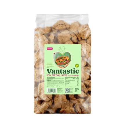 PROTÉINE DE SOJA TEXTURÉE MEDAILLONS 800G - VANTASTIC FOOD