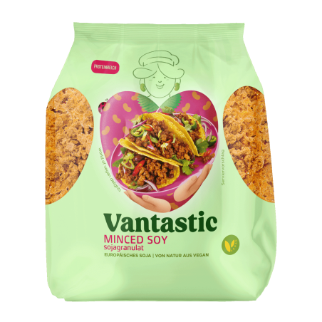 PROTÉINE DE SOJA TEXTURÉE HÂCHÉ 300G - VANTASTIC FOOD