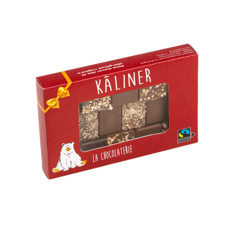 CHOCOLATS FINS FOURRÉS EN RÉGLETTE 145G - KALINER