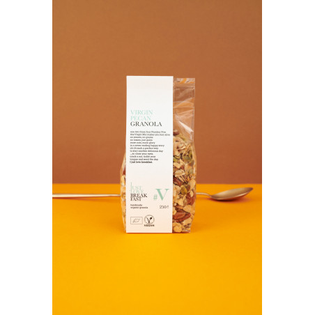 GRANOLA VIRGIN PECAN ALMOND 250G - I JUST LOVE BREAKFAST